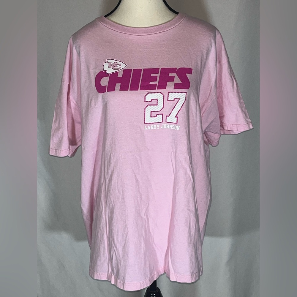 NFL Licensed Apparel Kansas City Chiefs Larry Johnson T-Shirt